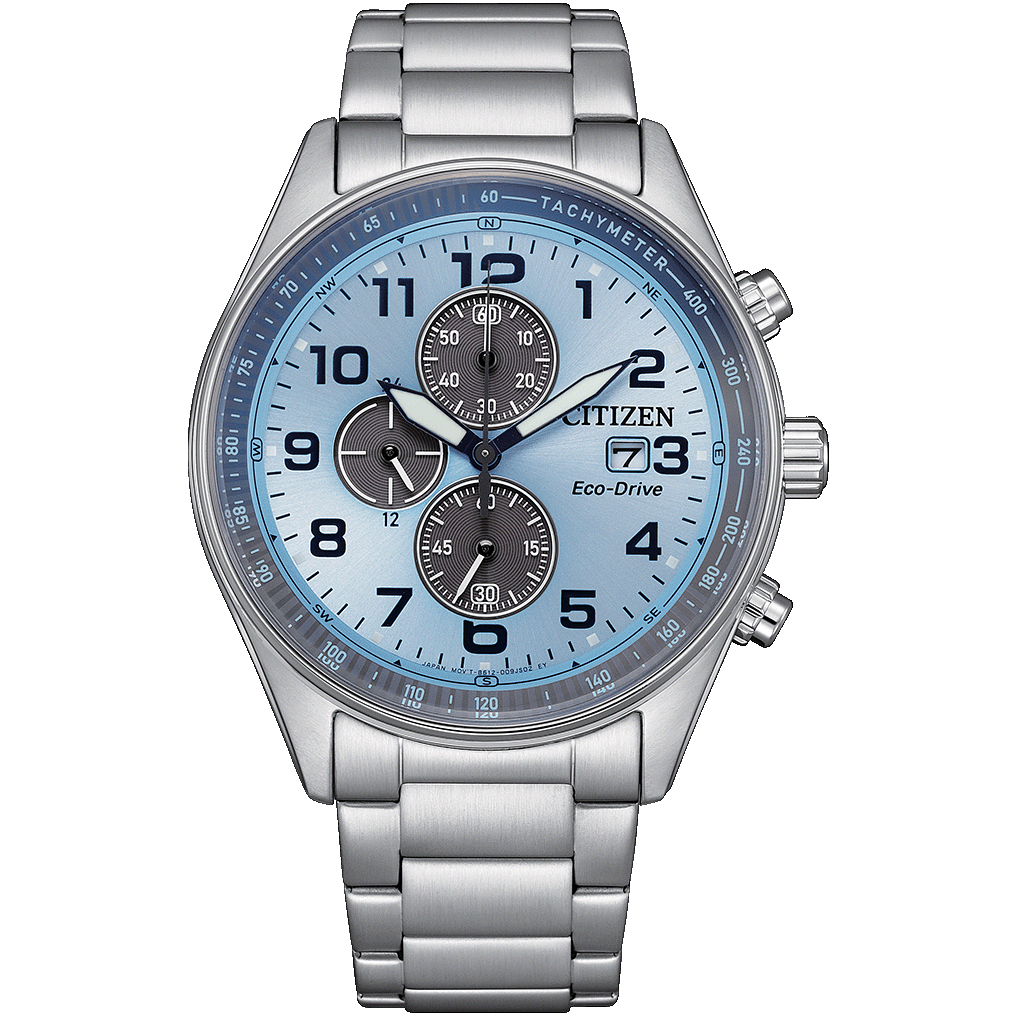Limited Edition Chronograph Watch – Eco-Drive Precision & Style