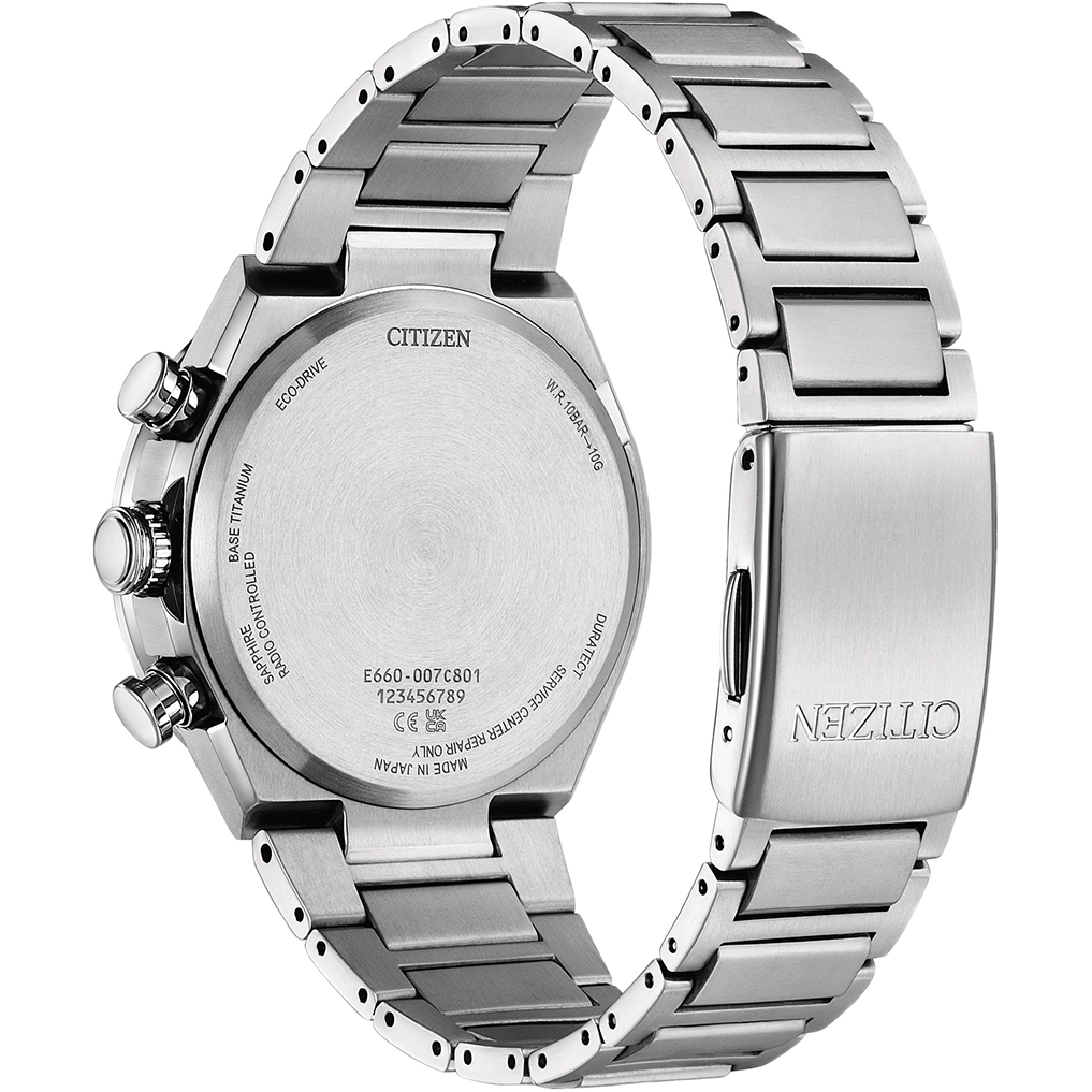 時計 CITIZEN ATTESA cb5966-69e ATTESA Black Dial Super Titanium Bracelet CB5966-69E | CITIZEN